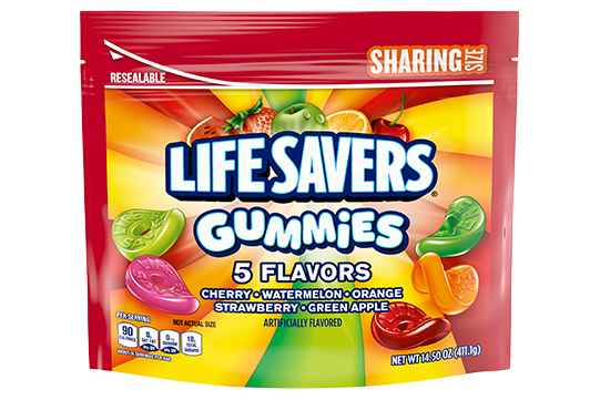 Lifesavers 5 Flavor Gummy Sharing Size