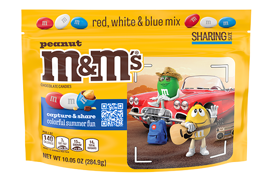 M&M'S Peanut RWB Sharing SUP